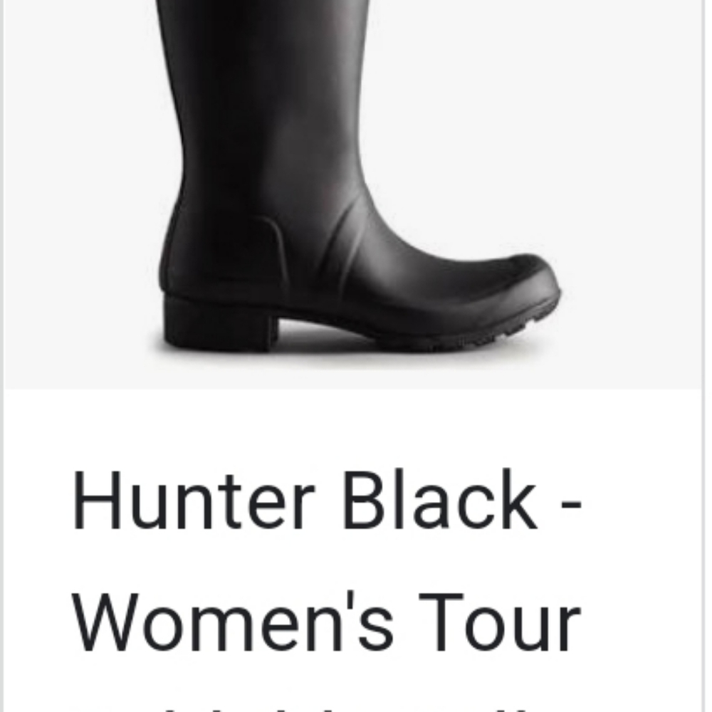 SOLD---Hunter Women's Original Tall Rain Boots - Picture 8 of 12
